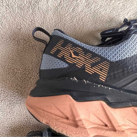 Hoka One One Arahi 3 Road Running Comfort Sneaker Shoe Allure Mood Indigo Blue - Picture 14 of 16